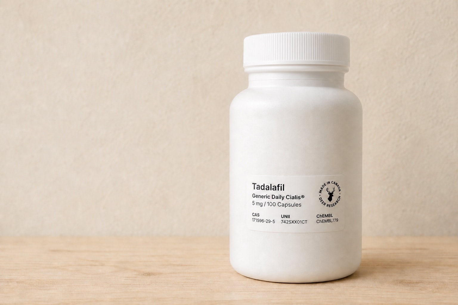 Tadalafil 5mg product photo